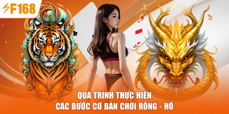 Quá trình thực hiện các bước cơ bản chơi Rồng - Hổ